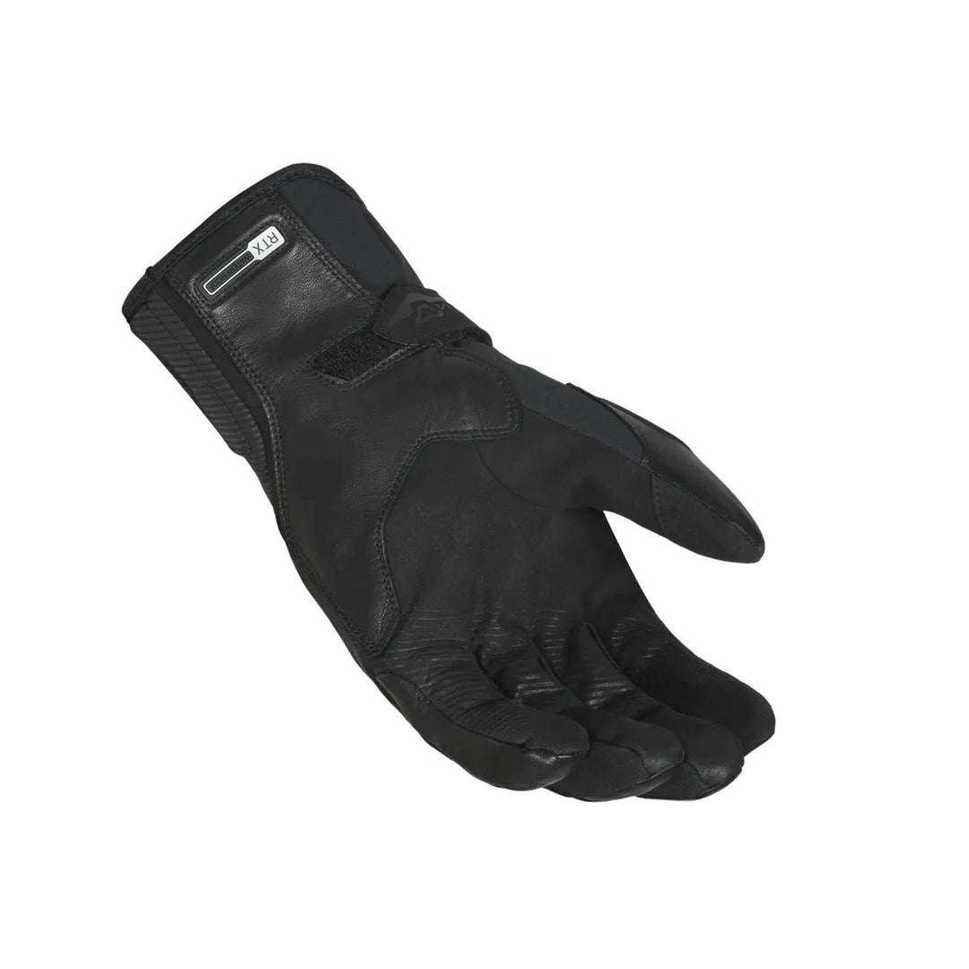 motorcycle gloves macna era rtx heated electric electrically thermos Bemberg goat leathertouch tip black touring adventure adv palm