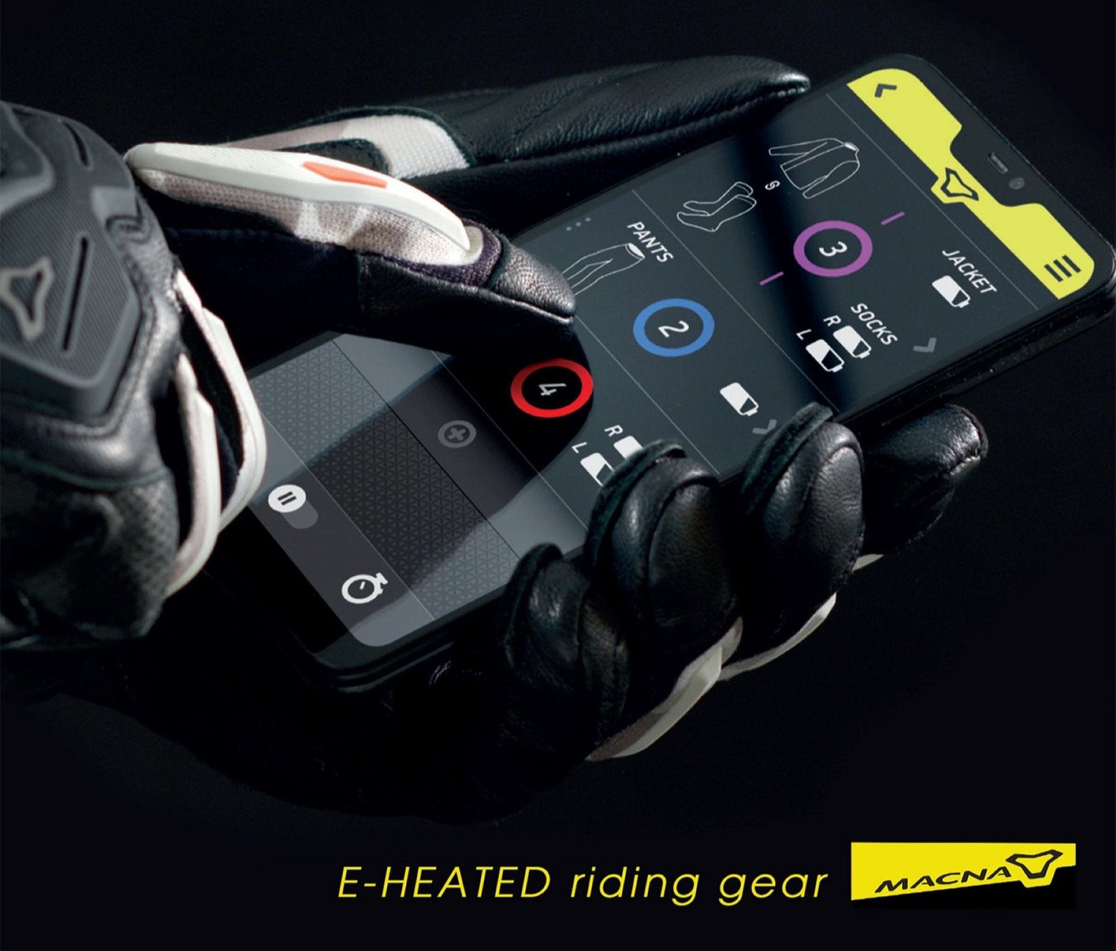 heated riding gear 12v gloves jacket vest socks pants macna gerbing grips