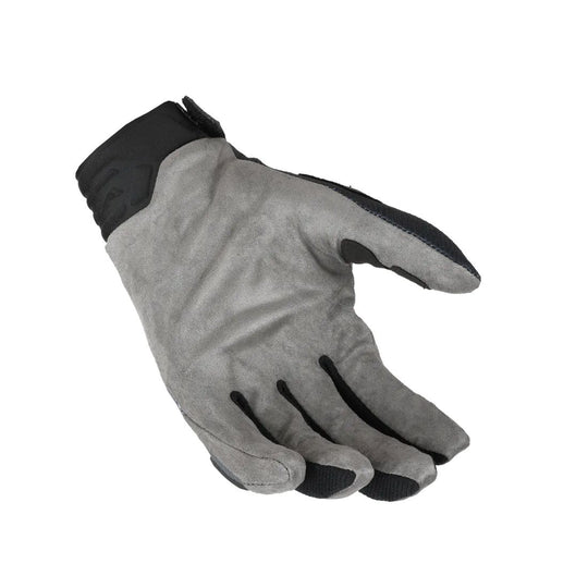 motorcycle gloves macna chameleon exo risc knuckle tpr eva black orang gray touring adventure adv bottom
