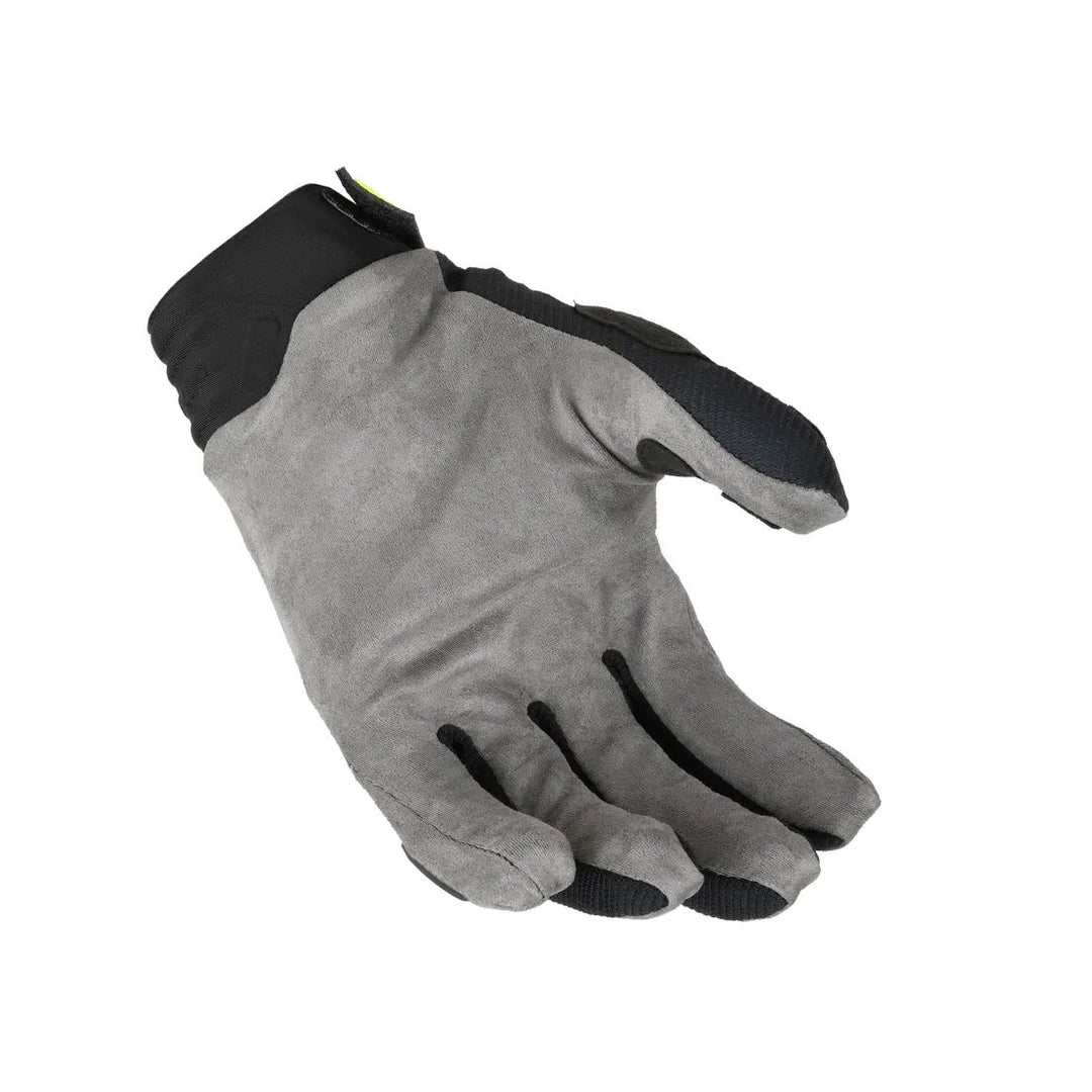 motorcycle gloves macna chameleon exo risc knuckle tpr eva black gray neon green touring adventure adv top