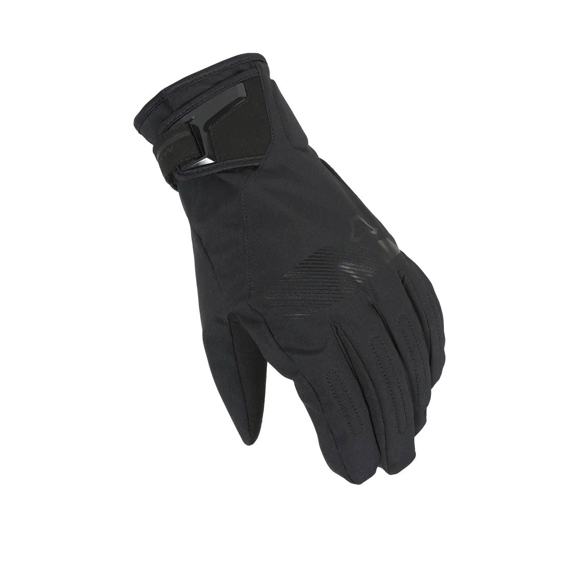 motorcycle gloves macna waterproof grip print touch tip raintex black touring adventure adv top
