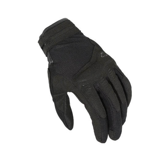 motorcycle gloves macna darko ergo thumb grip print eva knuckle tpr palm black touring adventure adv top