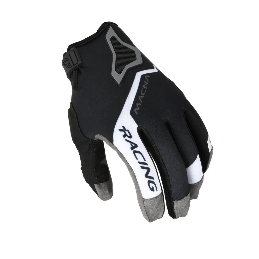 motorcycle gloves macna heat enduro mx eva thumb black touring adventure adv top
