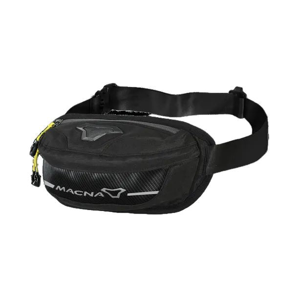 motorcycle hip bag small ripstop mesh eva black gray touring adventure adv
