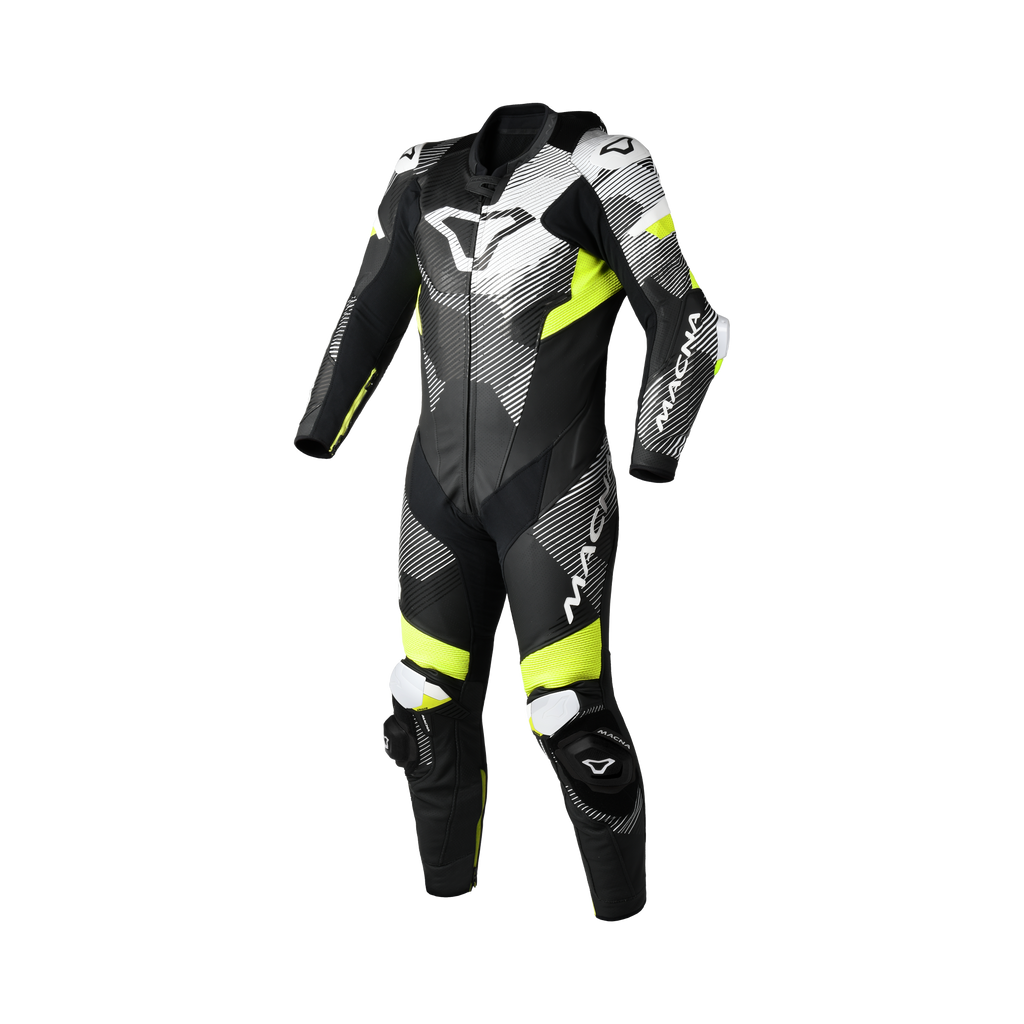 Motorcycle leather suit Macna, Ignite race suit track racing
