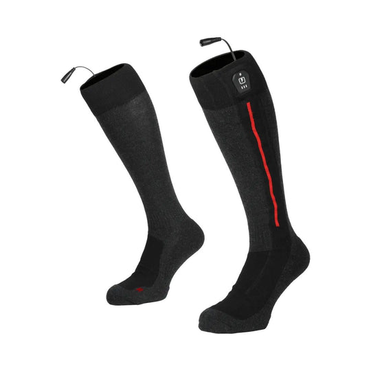 motorcycle socks macna lava electrically heated cold weather black touring adventure adv 