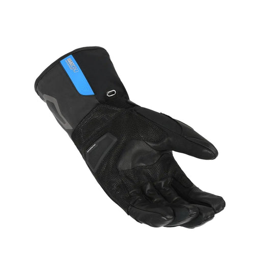 motorcycle gloves macna progress 2.0 rtx dl kit electric heating battery touch tip screen cleaner 12v bluetooth eva tpr goat leather soft flex black touring adventure adv palm