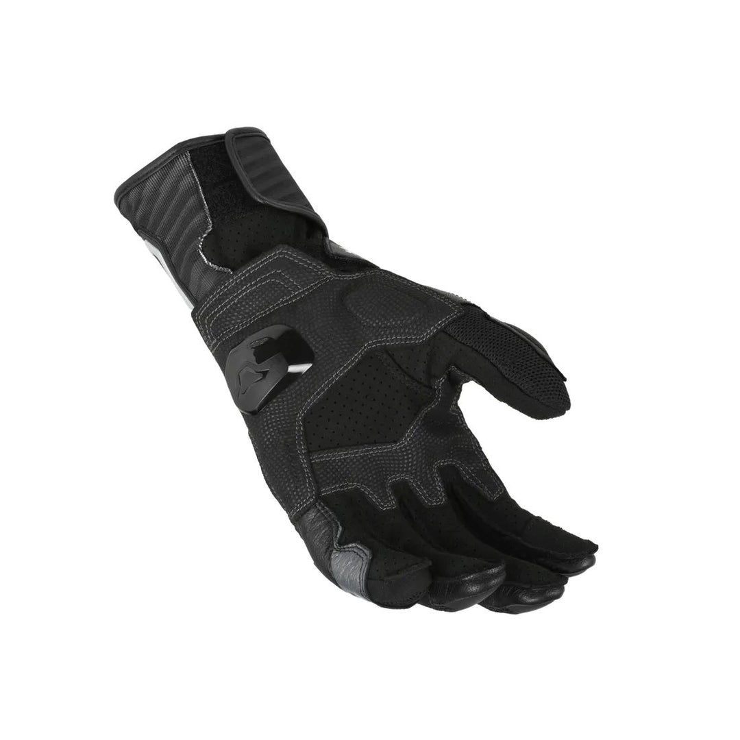 motorcycle gloves macna shellar armax touchtip ergo thumb tpr eva double palm black touring adventure adv palm 