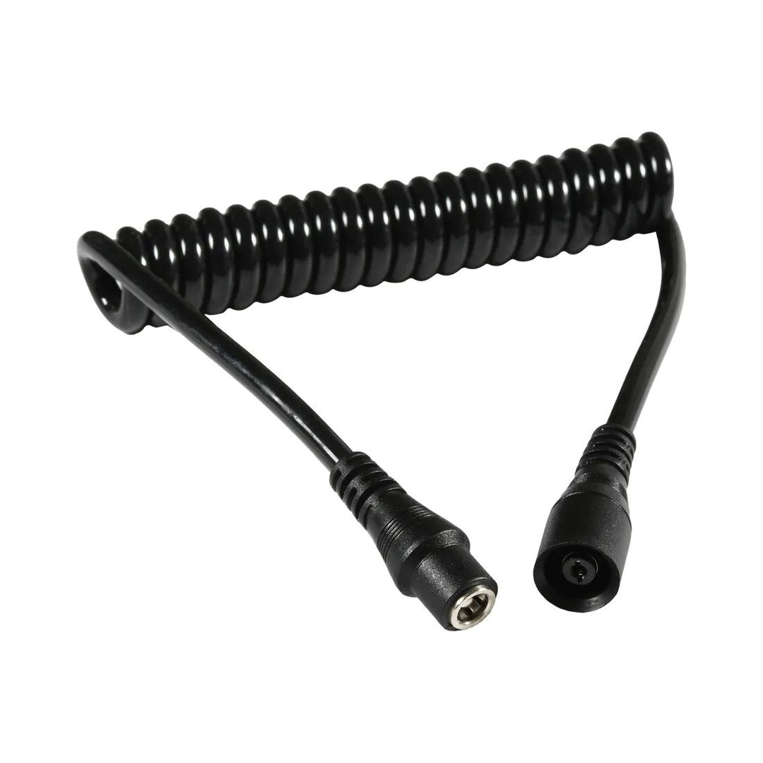 motorcycle macna electrical connection coiled extension cord heated apparel gloves pants jacket socks touring adventure adv