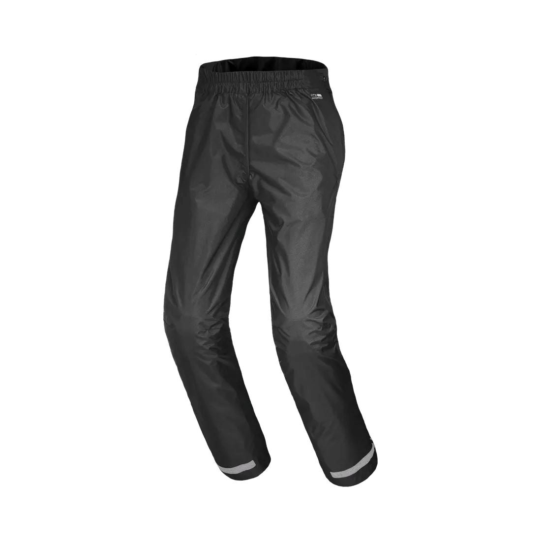 motorcycle pants macna womens spray laminated reflection rain rainwear travel pouch black touring adventure adv front