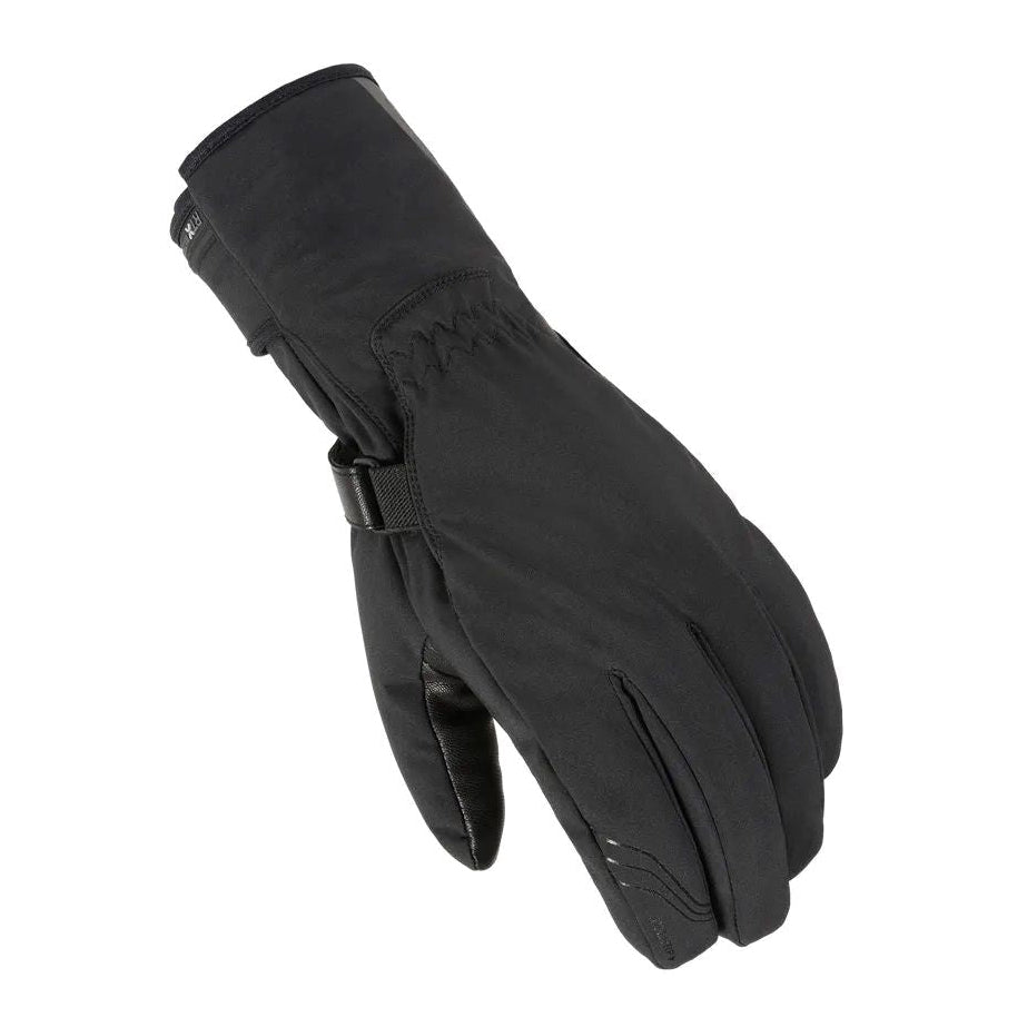 motorcycle gloves macna tigo evo rtx touch tip reinforced lam ipv patch black touring adventure adv top