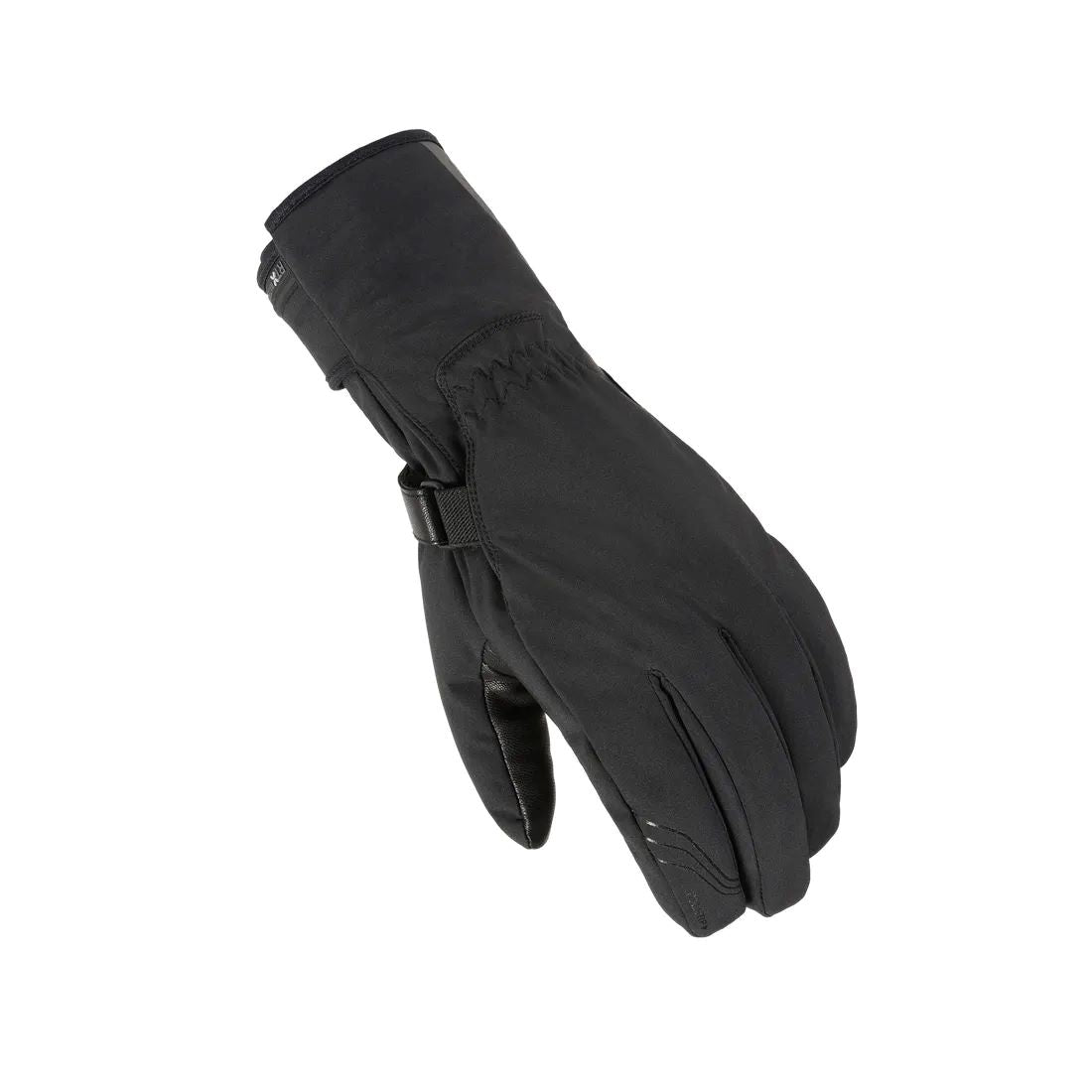 motorcycle gloves macna tigo evo rtx touch tip reinforced lam ipv patch black touring adventure adv top