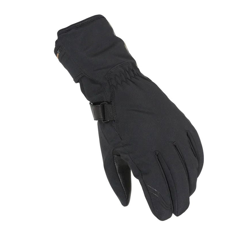 motorcycle gloves macna tigo evo rtx womens touch tip reinforced lam ipv patch black touring adventure adv top